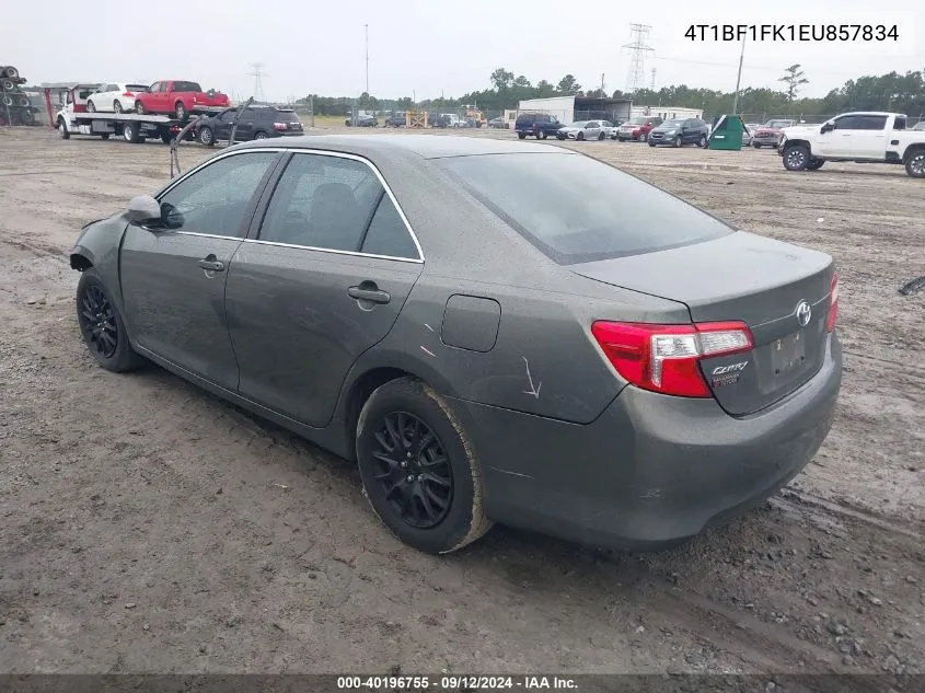 4T1BF1FK1EU857834 2014 Toyota Camry L