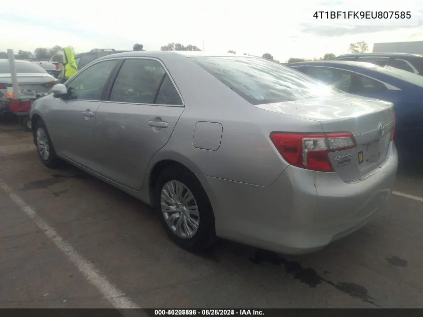 4T1BF1FK9EU807585 2014 Toyota Camry L