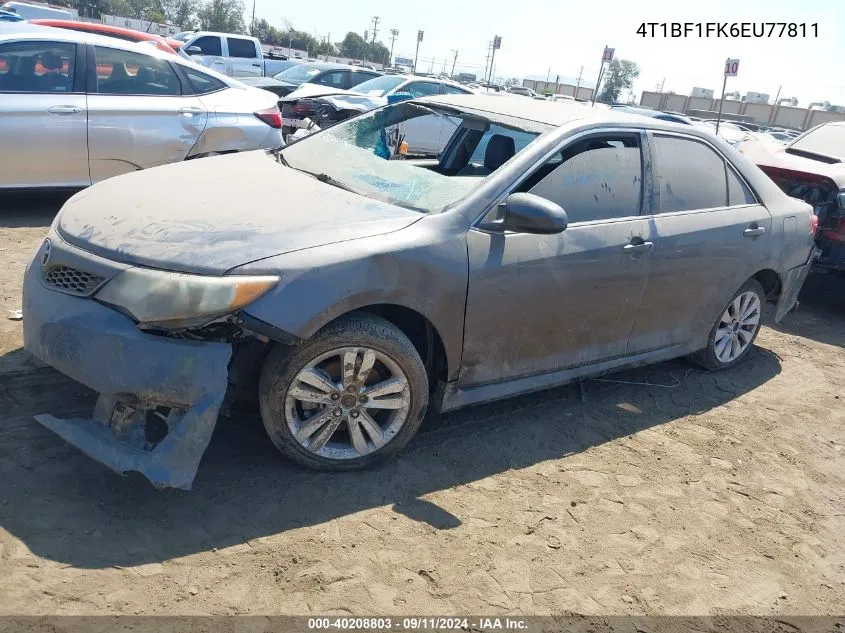 2014 Toyota Camry Se VIN: 4T1BF1FK6EU77811 Lot: 40208803