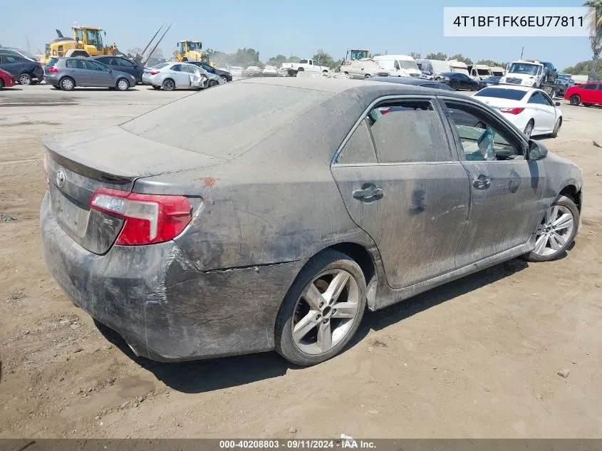 4T1BF1FK6EU77811 2014 Toyota Camry Se