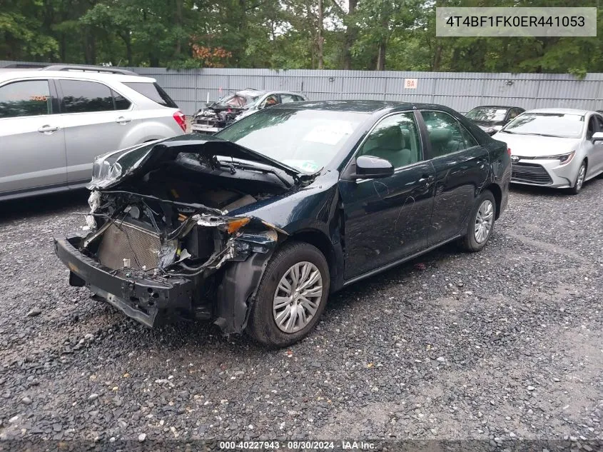 4T4BF1FK0ER441053 2014 Toyota Camry Le