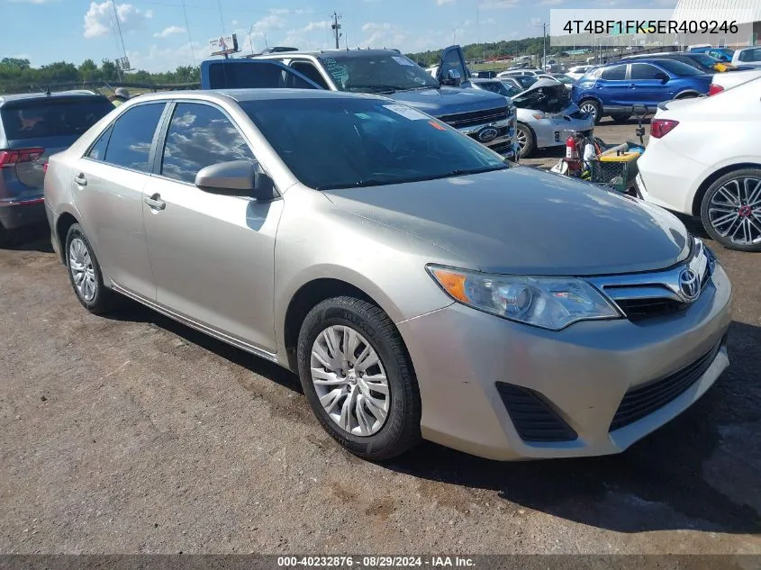 4T4BF1FK5ER409246 2014 Toyota Camry Le