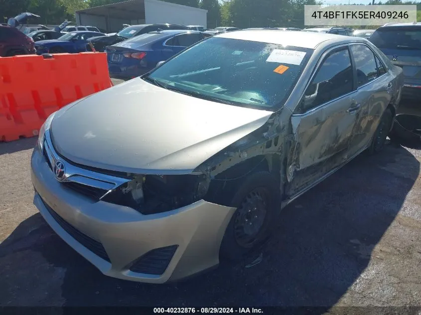 4T4BF1FK5ER409246 2014 Toyota Camry Le