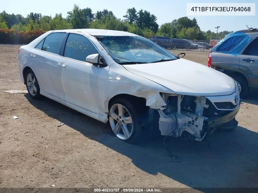 2014 Toyota Camry L/Se/Le/Xle VIN: 4T1BF1FK3EU764068 Lot: 40233707