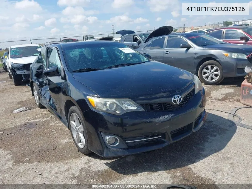 4T1BF1FK7EU375126 2014 Toyota Camry Se