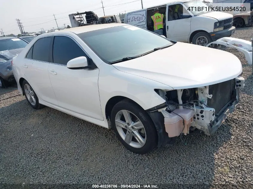 4T1BF1FK5EU354520 2014 Toyota Camry Se