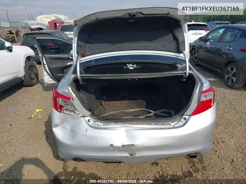 4T1BF1FKXEU367165 2014 Toyota Camry Se