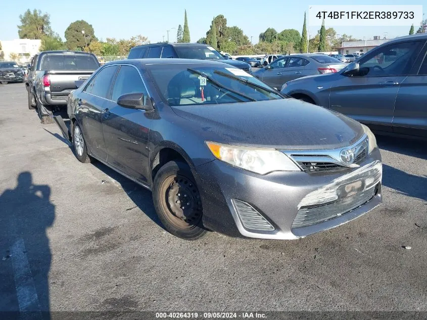 2014 Toyota Camry L/Se/Le/Xle VIN: 4T4BF1FK2ER389733 Lot: 40264319