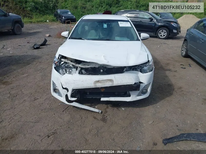 4T1BD1FK8EU105232 2014 Toyota Camry Hybrid Xle