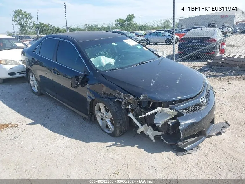 2014 Toyota Camry Se VIN: 4T1BF1FK1EU311941 Lot: 40282206