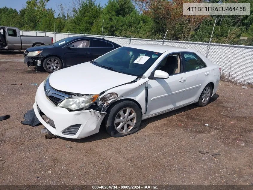 2014 Toyota Camry Le VIN: 4T1BF1FK6EU464458 Lot: 40284734