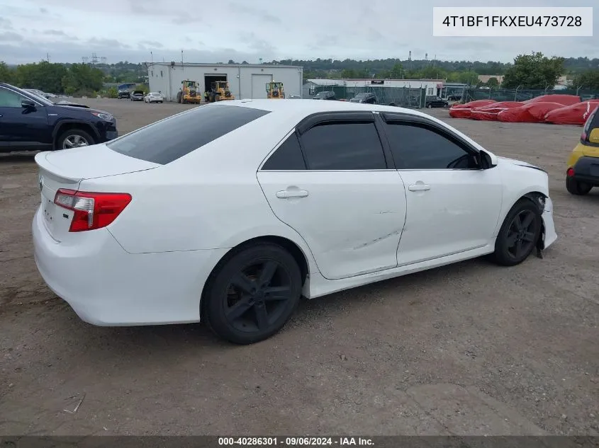 4T1BF1FKXEU473728 2014 Toyota Camry L/Se/Le/Xle