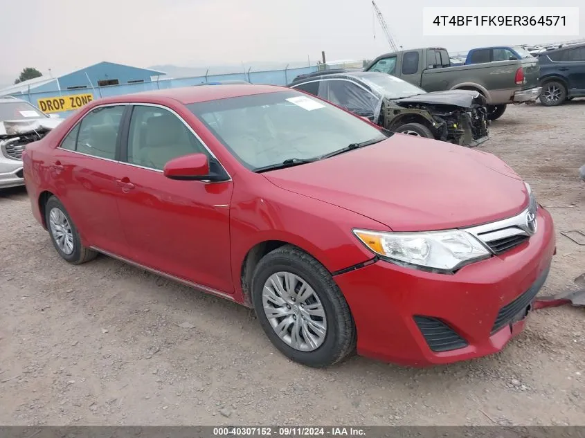 4T4BF1FK9ER364571 2014 Toyota Camry L/Se/Le/Xle