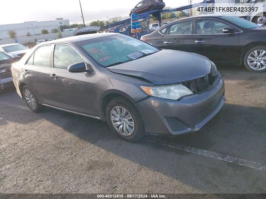 4T4BF1FK8ER423397 2014 Toyota Camry Le