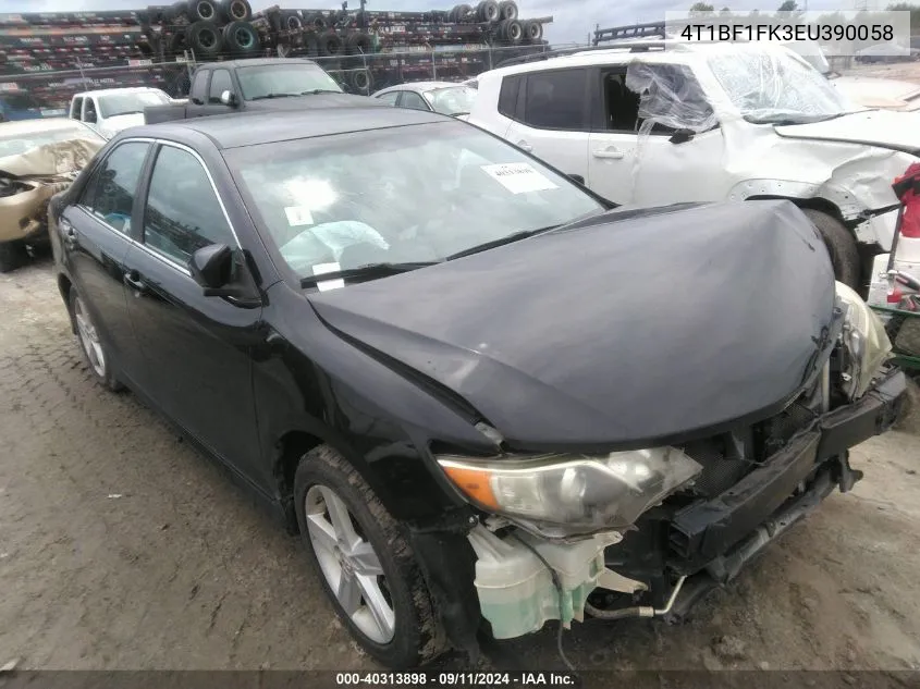 4T1BF1FK3EU390058 2014 Toyota Camry L/Se/Le/Xle