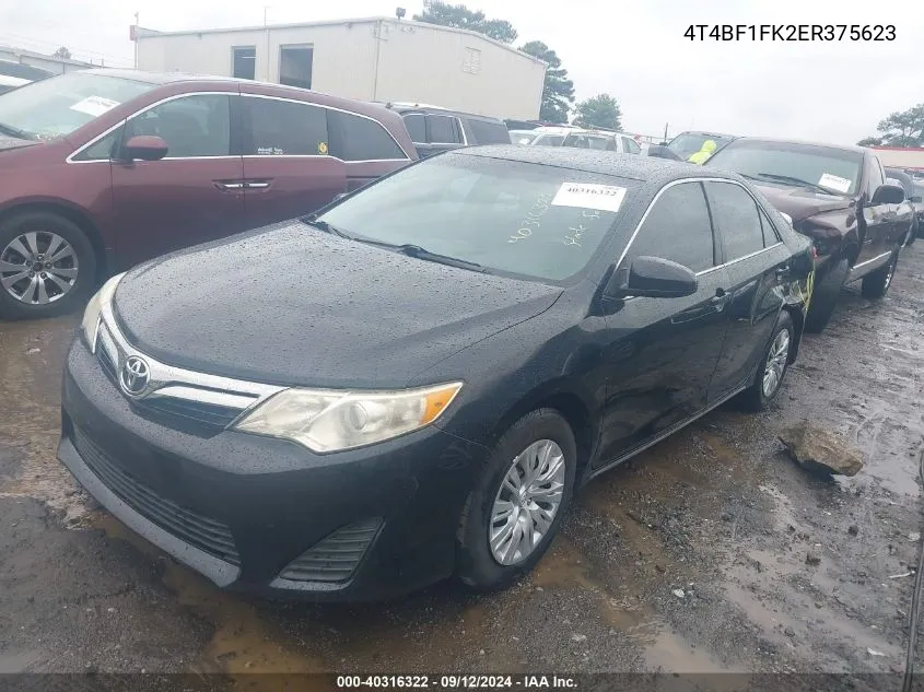 4T4BF1FK2ER375623 2014 Toyota Camry Le