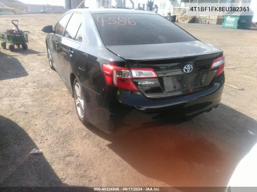 4T1BF1FK8EU382361 2014 Toyota Camry Se