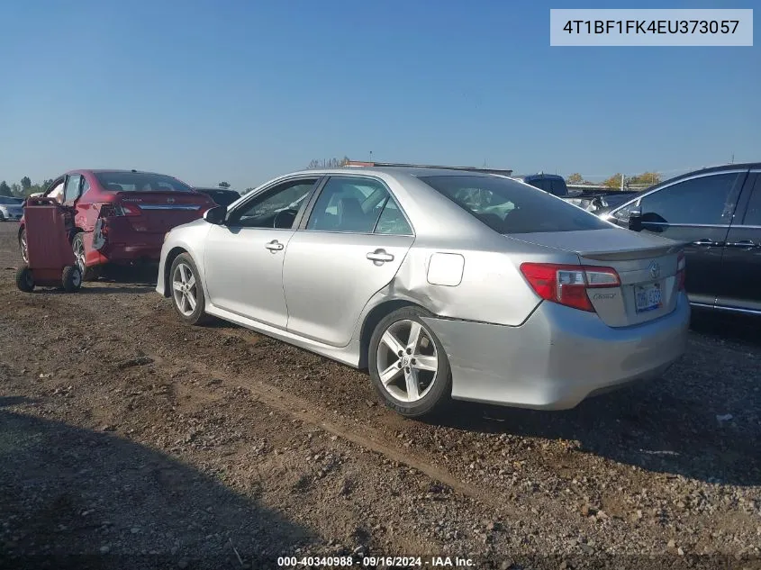 2014 Toyota Camry L/Se/Le/Xle VIN: 4T1BF1FK4EU373057 Lot: 40340988