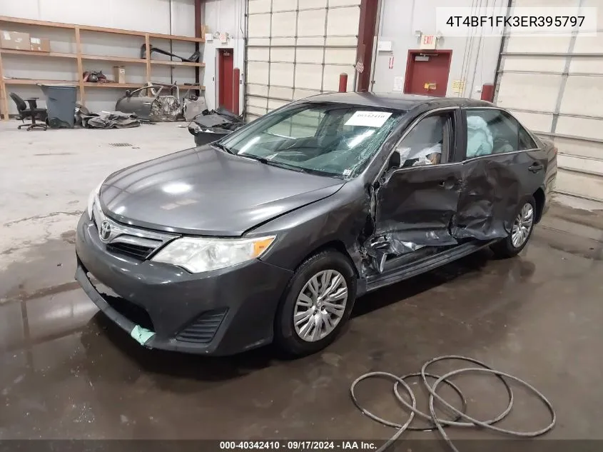 4T4BF1FK3ER395797 2014 Toyota Camry Le