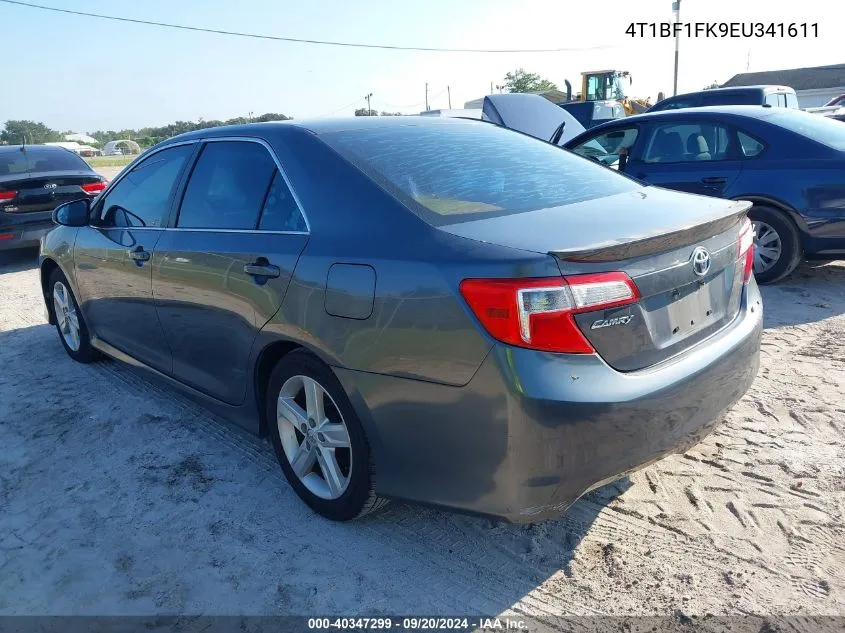 2014 Toyota Camry Se VIN: 4T1BF1FK9EU341611 Lot: 40347299