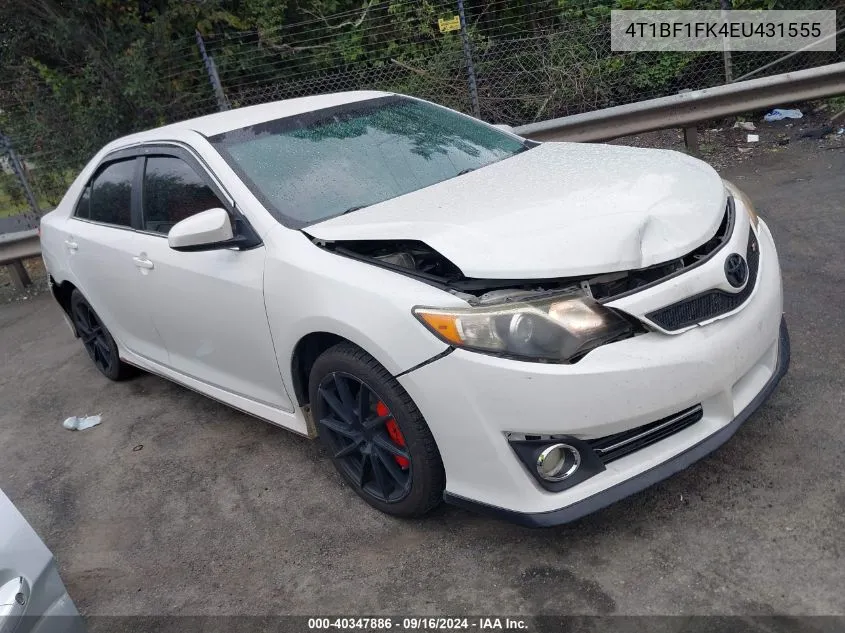 4T1BF1FK4EU431555 2014 Toyota Camry Se