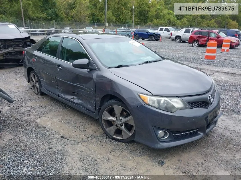 2014 Toyota Camry Se Sport VIN: 4T1BF1FK9EU739675 Lot: 40356017