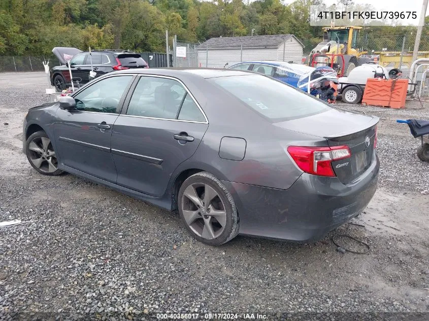 2014 Toyota Camry Se Sport VIN: 4T1BF1FK9EU739675 Lot: 40356017