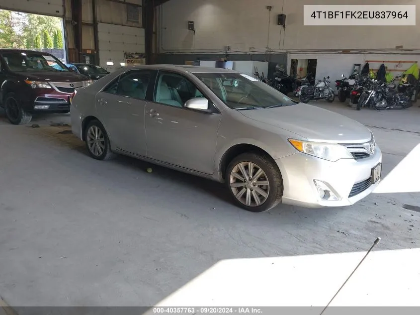 2014 Toyota Camry Xle VIN: 4T1BF1FK2EU837964 Lot: 40357763