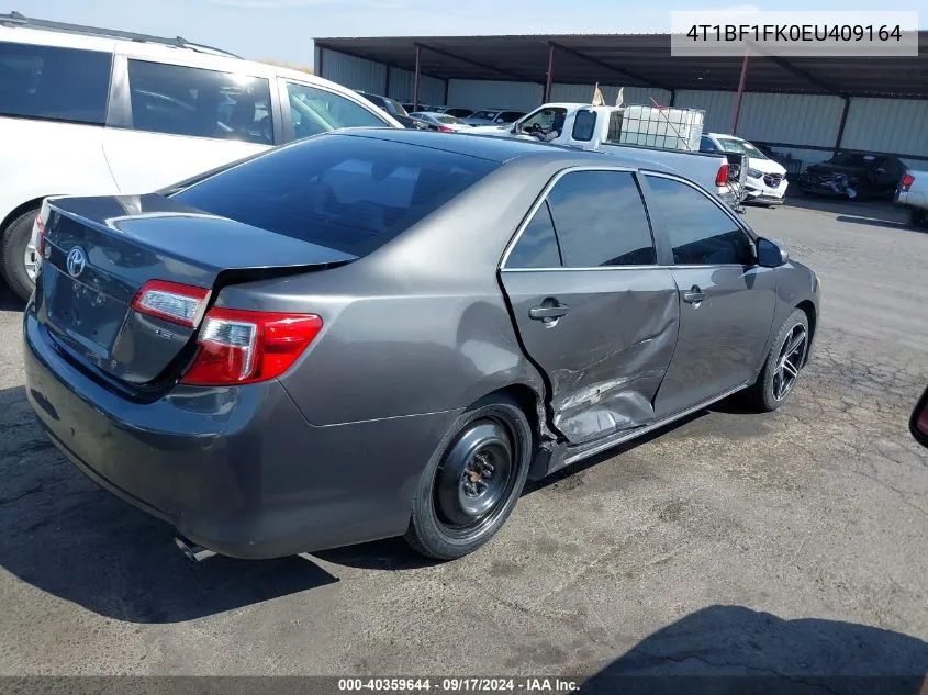 4T1BF1FK0EU409164 2014 Toyota Camry Le