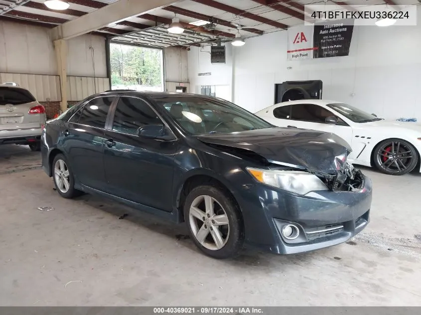 2014 Toyota Camry Se VIN: 4T1BF1FKXEU336224 Lot: 40369021