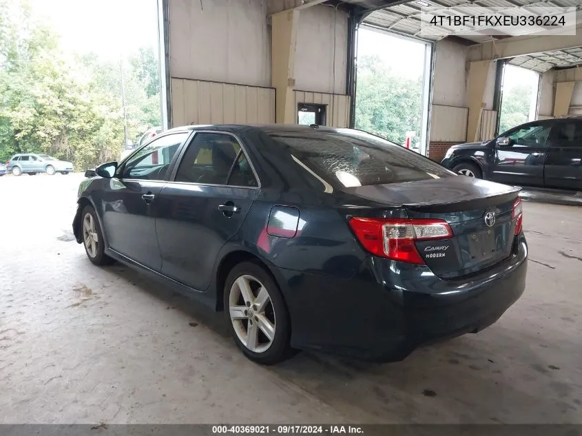 4T1BF1FKXEU336224 2014 Toyota Camry Se