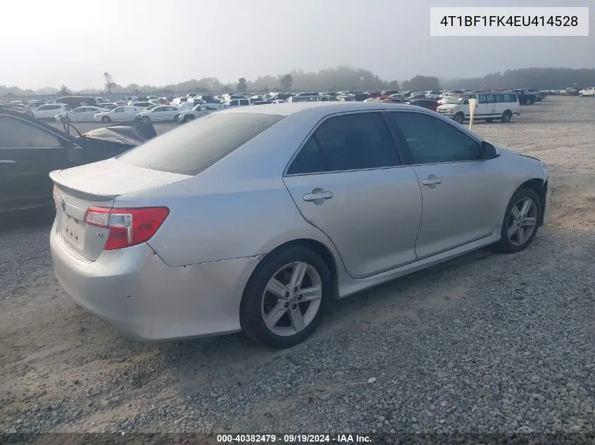 4T1BF1FK4EU414528 2014 Toyota Camry Se