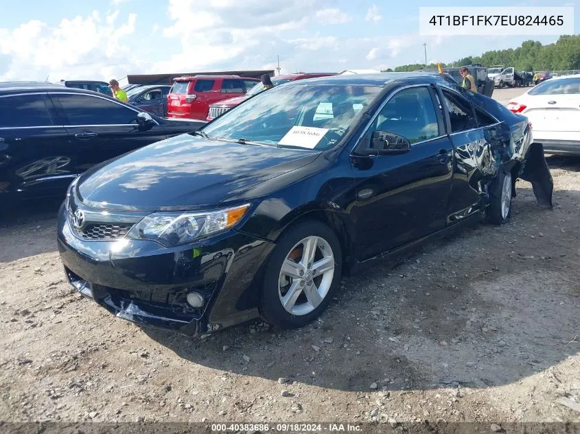 2014 Toyota Camry Se VIN: 4T1BF1FK7EU824465 Lot: 40383686