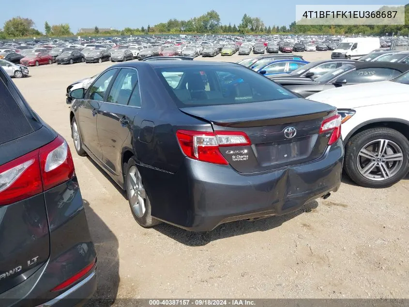 4T1BF1FK1EU368687 2014 Toyota Camry Se