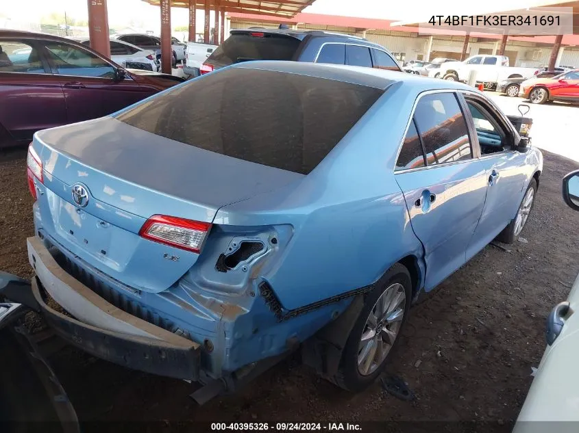 4T4BF1FK3ER341691 2014 Toyota Camry L/Se/Le/Xle