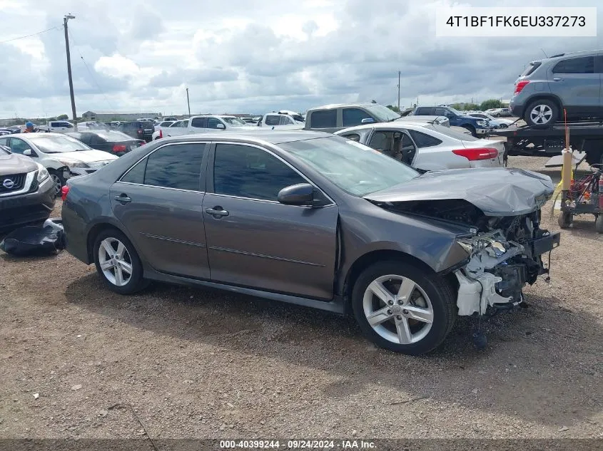 2014 Toyota Camry Se VIN: 4T1BF1FK6EU337273 Lot: 40399244