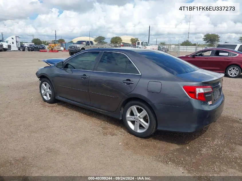 2014 Toyota Camry Se VIN: 4T1BF1FK6EU337273 Lot: 40399244