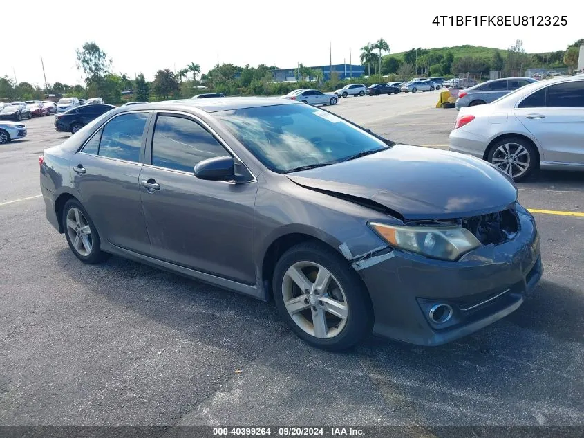 2014 Toyota Camry Se VIN: 4T1BF1FK8EU812325 Lot: 40399264