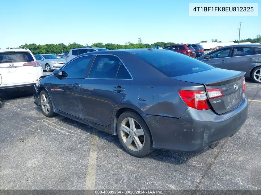 2014 Toyota Camry Se VIN: 4T1BF1FK8EU812325 Lot: 40399264