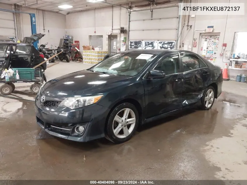 2014 Toyota Camry L/Se/Le/Xle VIN: 4T1BF1FKXEU872137 Lot: 40404098