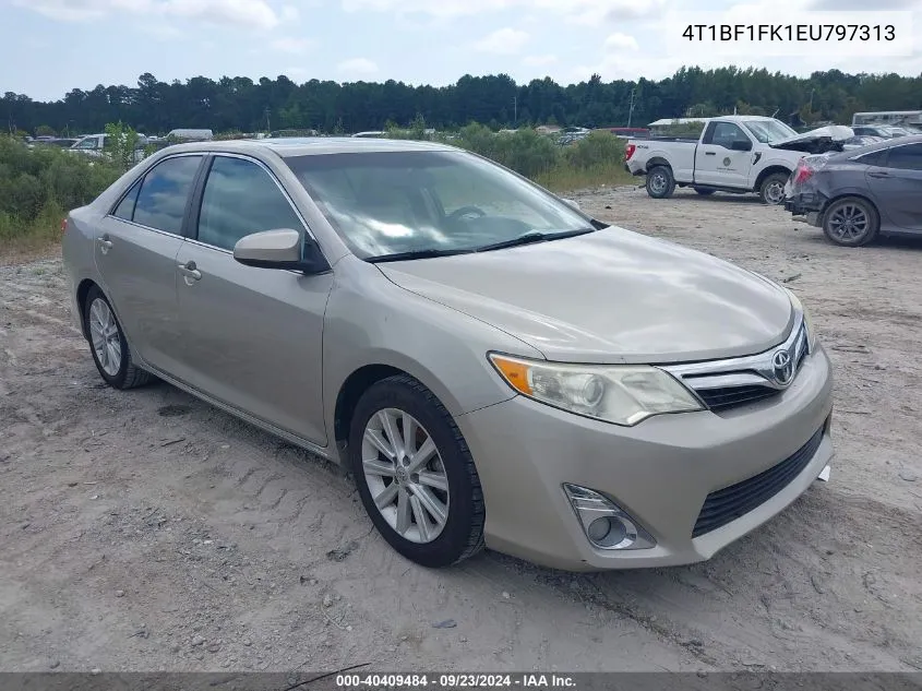 2014 Toyota Camry Xle VIN: 4T1BF1FK1EU797313 Lot: 40409484