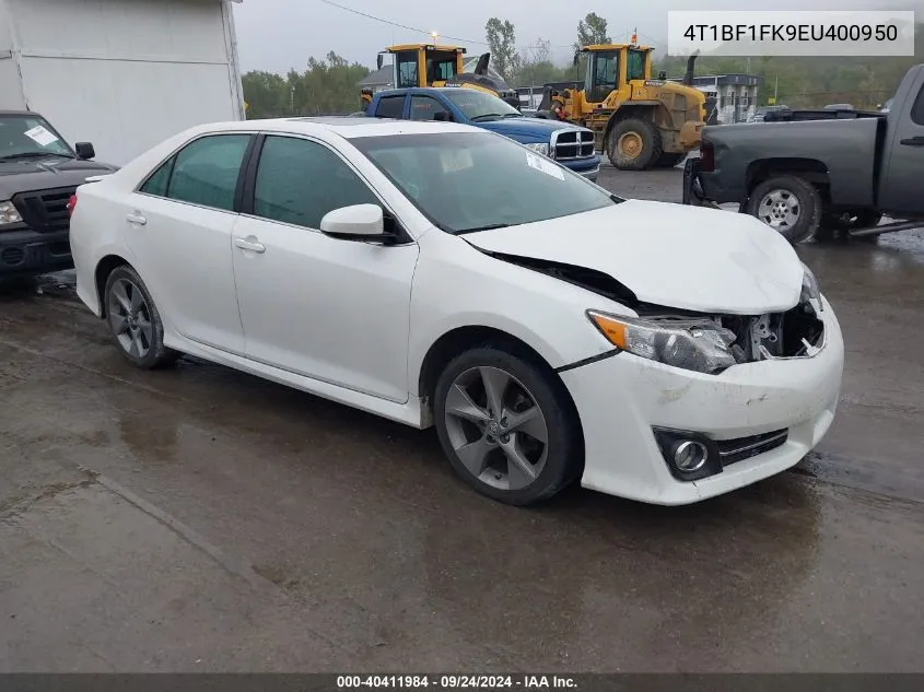 2014 Toyota Camry L/Se/Le/Xle VIN: 4T1BF1FK9EU400950 Lot: 40411984