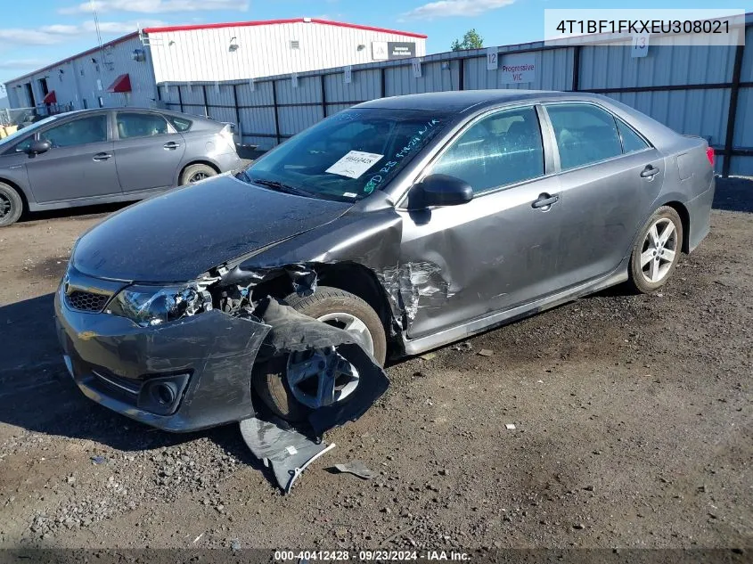 2014 Toyota Camry Se VIN: 4T1BF1FKXEU308021 Lot: 40412428