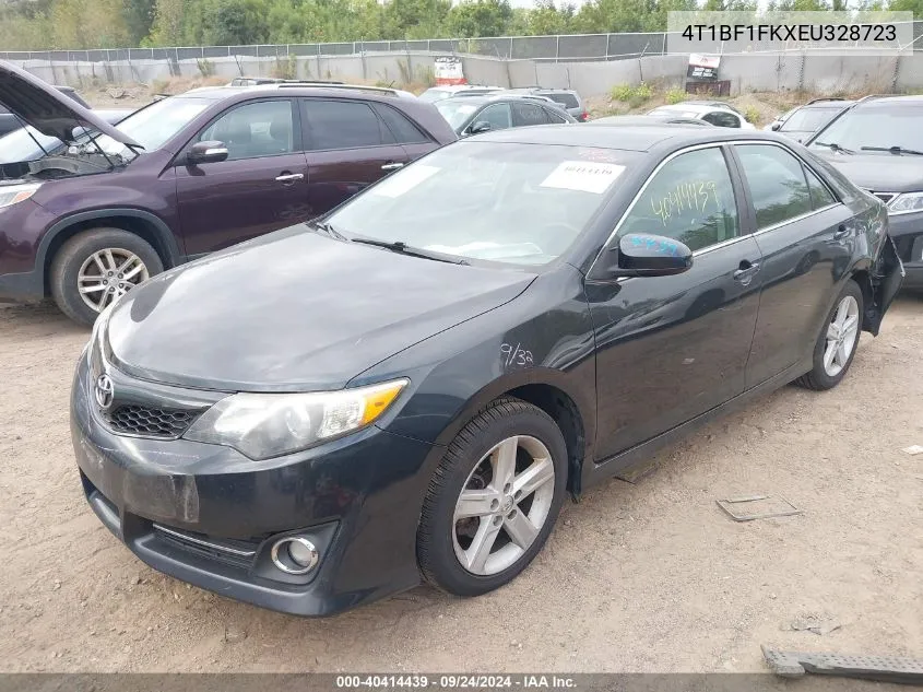 2014 Toyota Camry L/Se/Le/Xle VIN: 4T1BF1FKXEU328723 Lot: 40414439