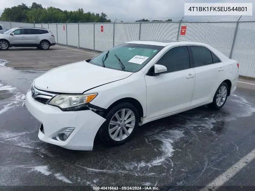 4T1BK1FK5EU544801 2014 Toyota Camry Se/Xle