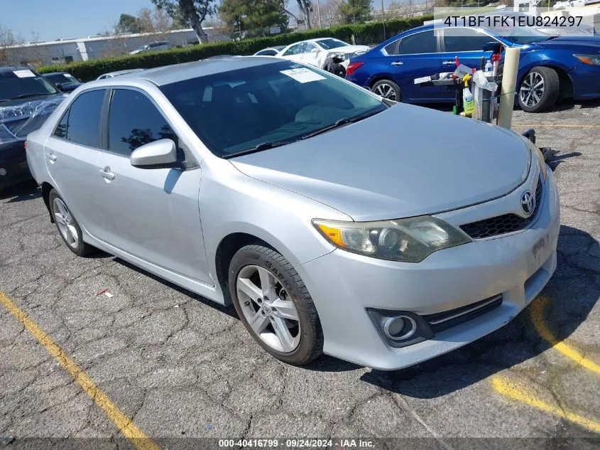 2014 Toyota Camry Se VIN: 4T1BF1FK1EU824297 Lot: 40416799