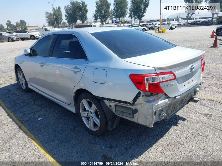 2014 Toyota Camry Se VIN: 4T1BF1FK1EU824297 Lot: 40416799