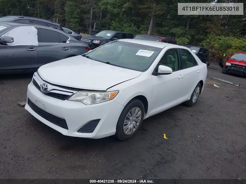 4T1BF1FK6EU853018 2014 Toyota Camry L/Se/Le/Xle