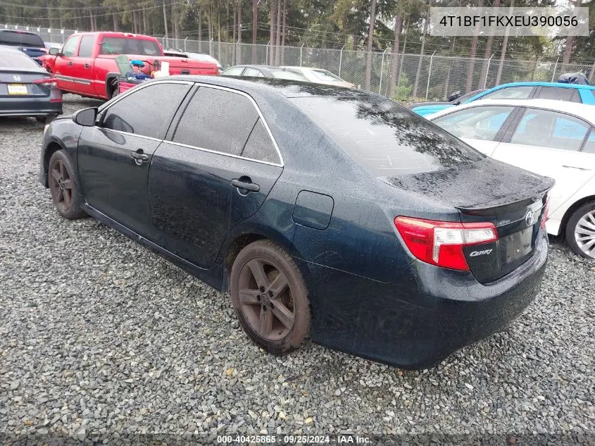 2014 Toyota Camry Se VIN: 4T1BF1FKXEU390056 Lot: 40425865