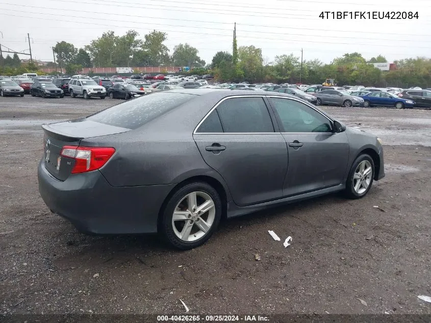 4T1BF1FK1EU422084 2014 Toyota Camry Se